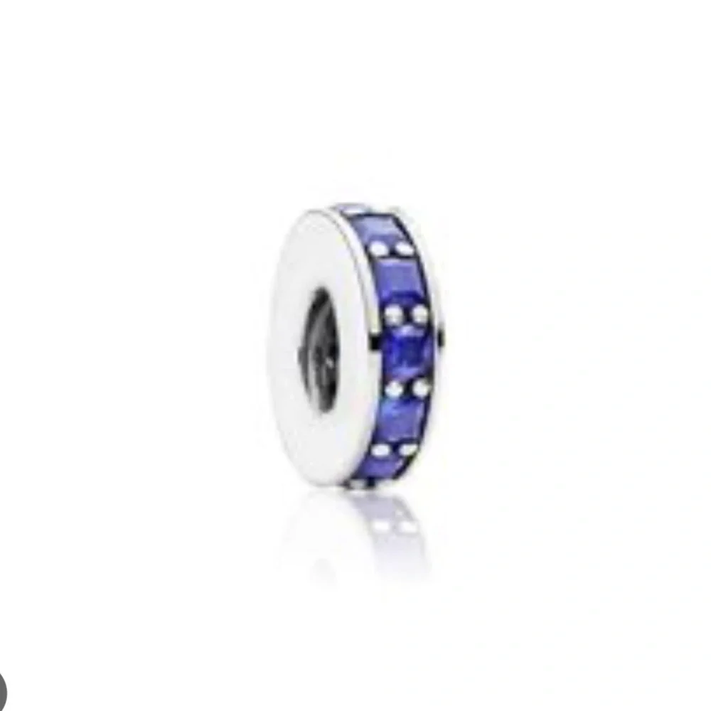 Pandora silver 925 eternity spacer slide bead charm
